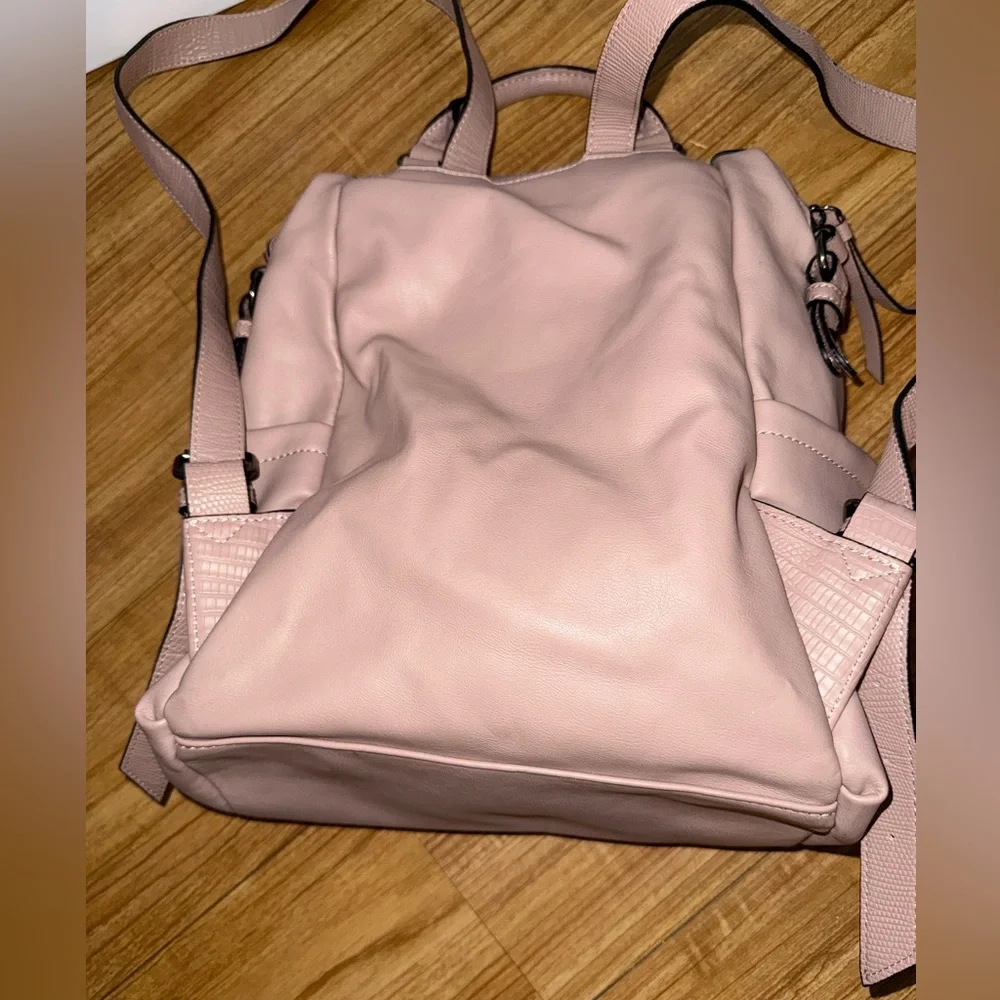Simply Vera Vera Wang Convertible Backpack - Dusty Rose